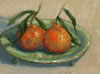 Jeff Sewell - California Tangerines 6x8 SOLD