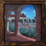 Ron Deak - Midnight Through the Arches - 20x20 $1600