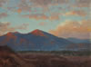 Ron Deak - Last Light On Saddleback 6x8 SOLD